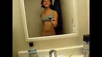 Girl'S Intimate Shower Moments Captured In Homemade Video