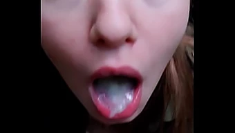 Teen Couple'S Outdoor Oral Pleasure With Facial Finish