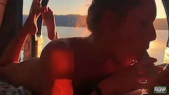 Intense Oral Sex In A Campervan Leads To Public Anal Adventure