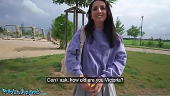 Reality video of Italian college student's outdoor sexual encounter with agent