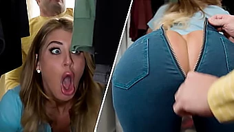 Jazda na jeźdźca z oszałamiającą blond MILF