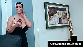 Alison Tyler'ın büyük göğüsleri, iyi donanımlı bir erkek tarafından derinlemesine sikişiyor