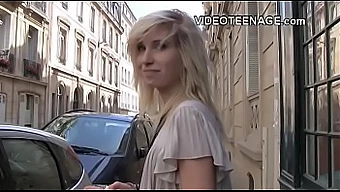 A young blonde tries out for a porn role