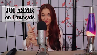 Heiße Europäische Rothaarige Trish Collins Lädt Dich Ein, Mit Ihr In Diesem Asmr-Anleitungsvideo Zu Kommen