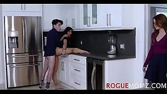 A mature woman shows her sexual prowess and instructs her younger counterpart in erotic techniques.