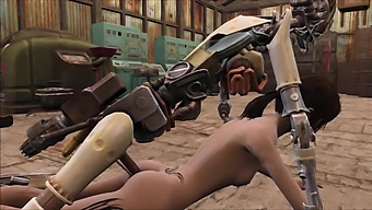 Video Hentai Với Một Robot Hoạt Hình Trong Fallout 4