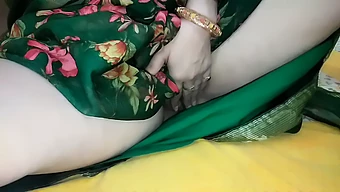 Indian Girl Flaunts Her Lingerie While Getting A Massage From A Friend