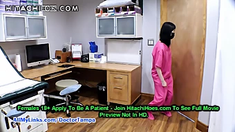 Steamy Asian Nurse Indulges In Secret Self-Pleasure With Hitachi Magic Wand