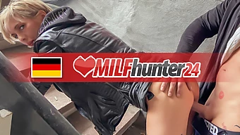 Vicky, A Mature Woman, Gets Her Pussy Pounded By Kevin And He Cums On Her Face In An Abandoned Building. Watch This Hot Video On Milfhunter24.Com!