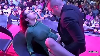 Zenda Sexy takes on big cock in Romanian public orgy