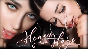 少女继妹honey Haze给了一个惊人的口交并吞下了内射