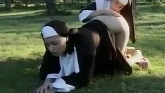 Wicked Nun Indulges In Lesbian Desire With Holy Communion